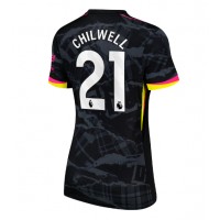 Camiseta Chelsea Ben Chilwell #21 Tercera Equipación para mujer 2024-25 manga corta